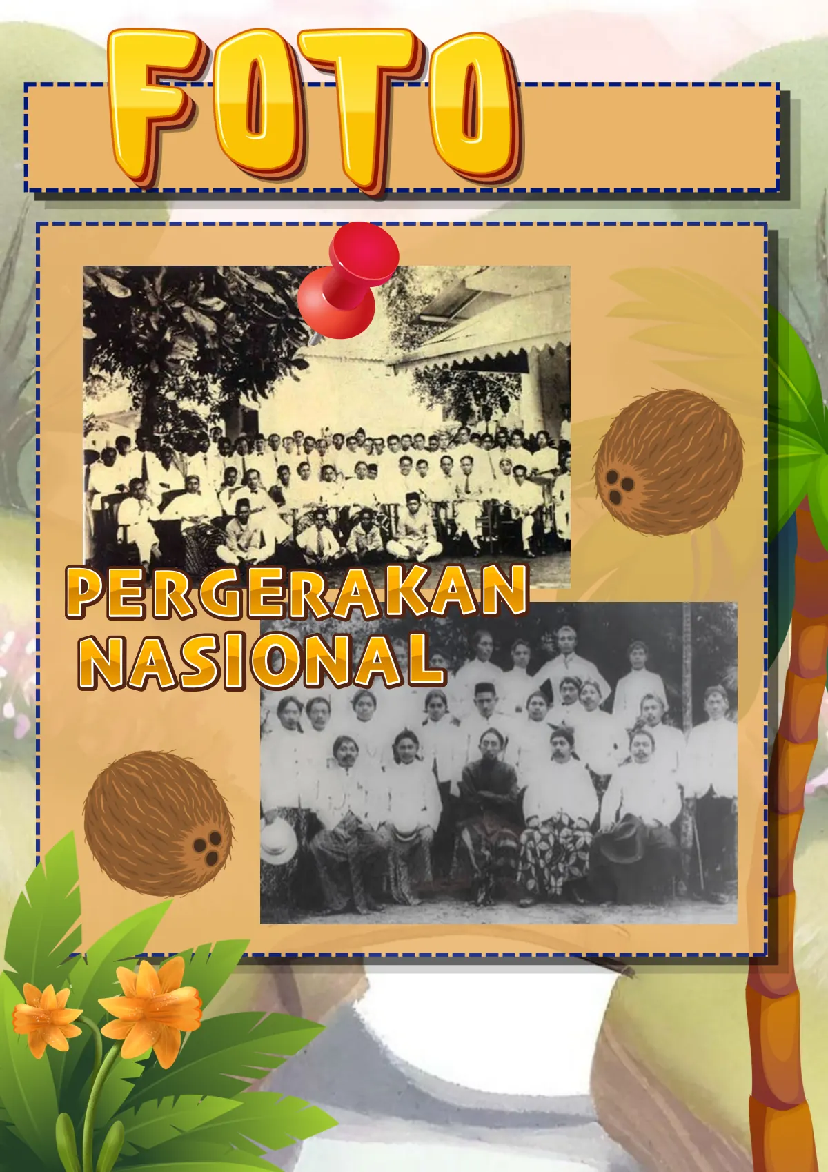 Halaman foto-foto pergerakan nasional Indonesia