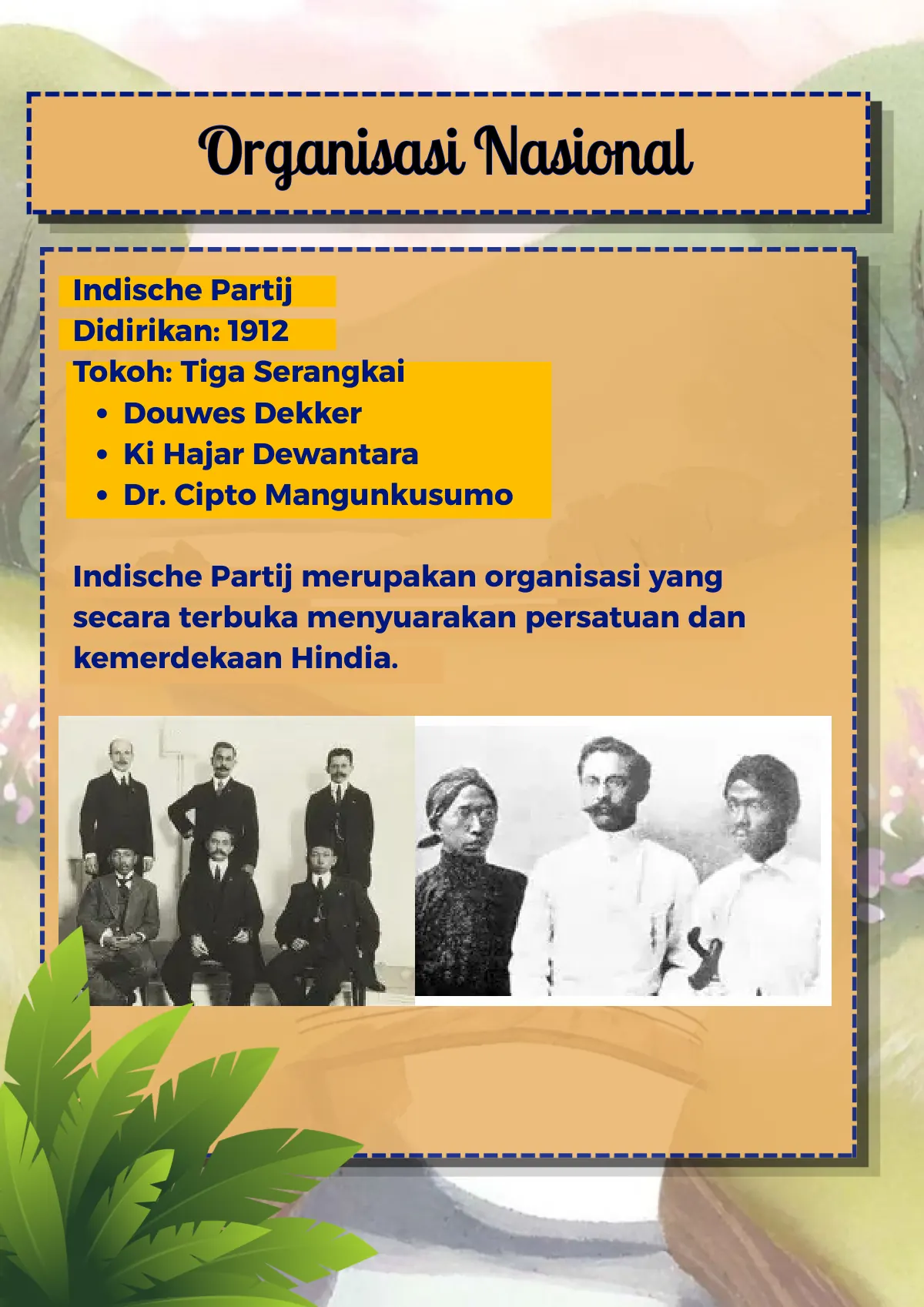 Halaman organisasi Indische Partij
